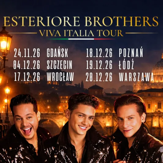 ESTERIORE BROTHERS - "Viva Italia” Tour 2026